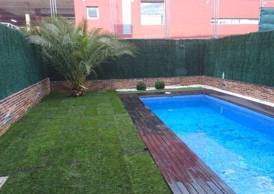 Realización de jardín en Aravaca